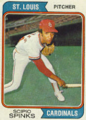 1974 Topps Baseball Cards      576     Scipio Spinks